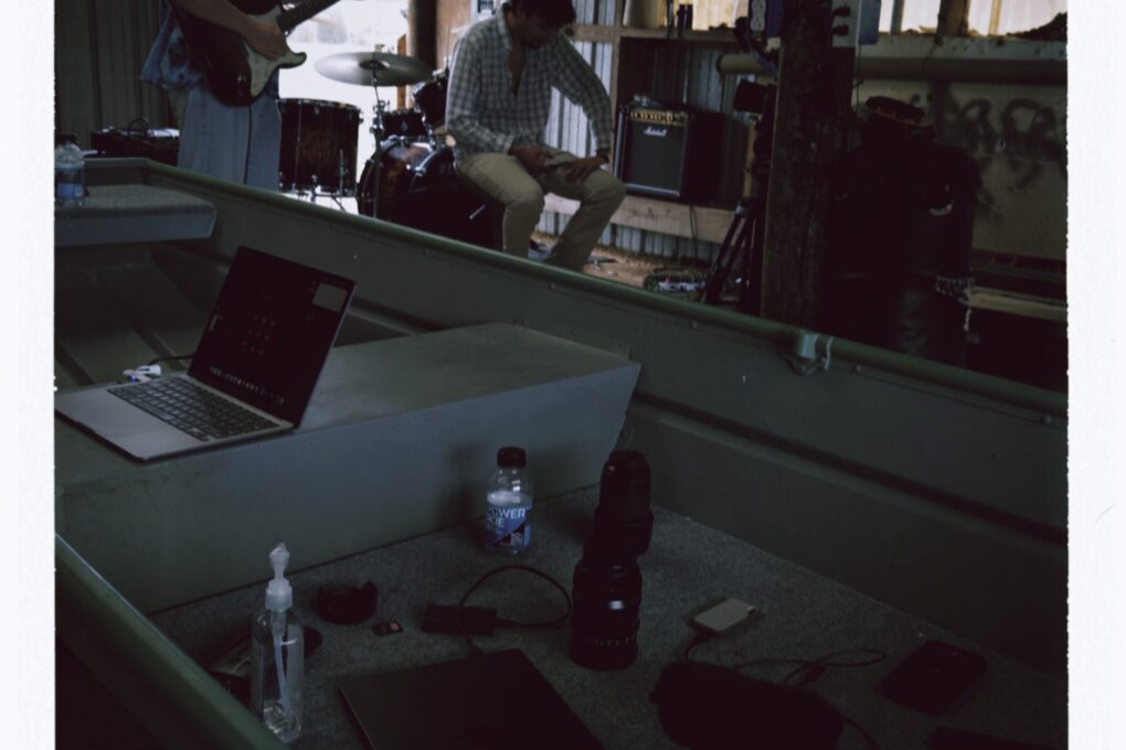 behind the scenes at a concert